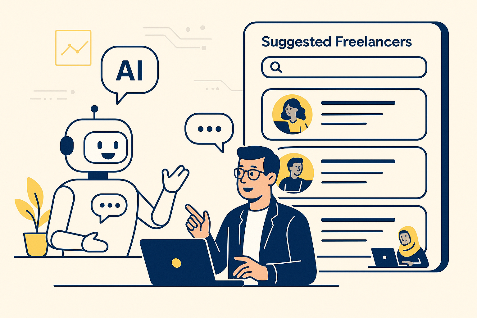 How AI Search Agents Are Changing Freelance Hiring in 2025
